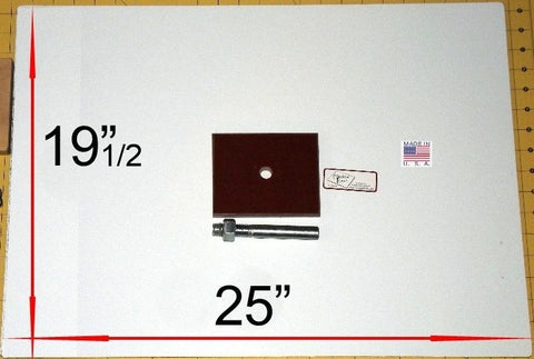 C) Large Orbital Easel Top only